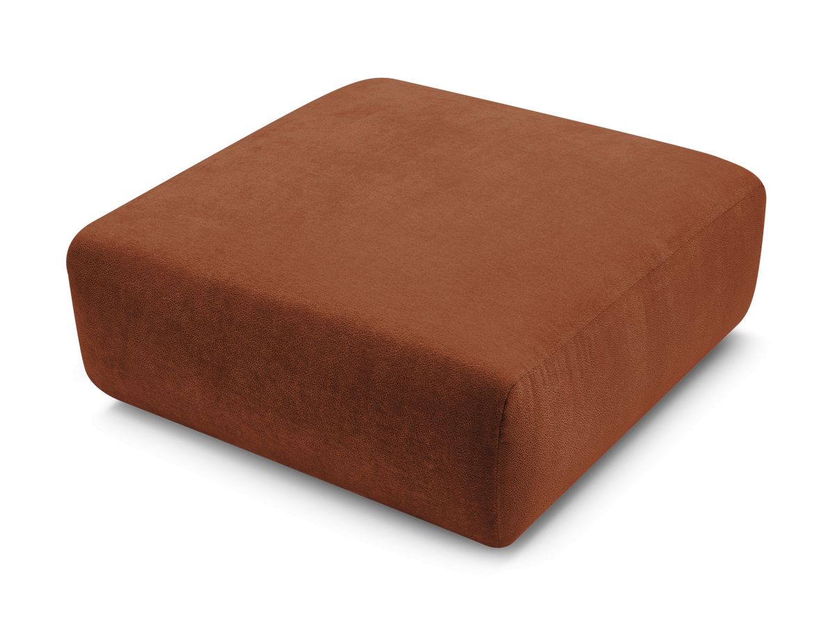 Bobochic Lucien Pouf Stoff Orange