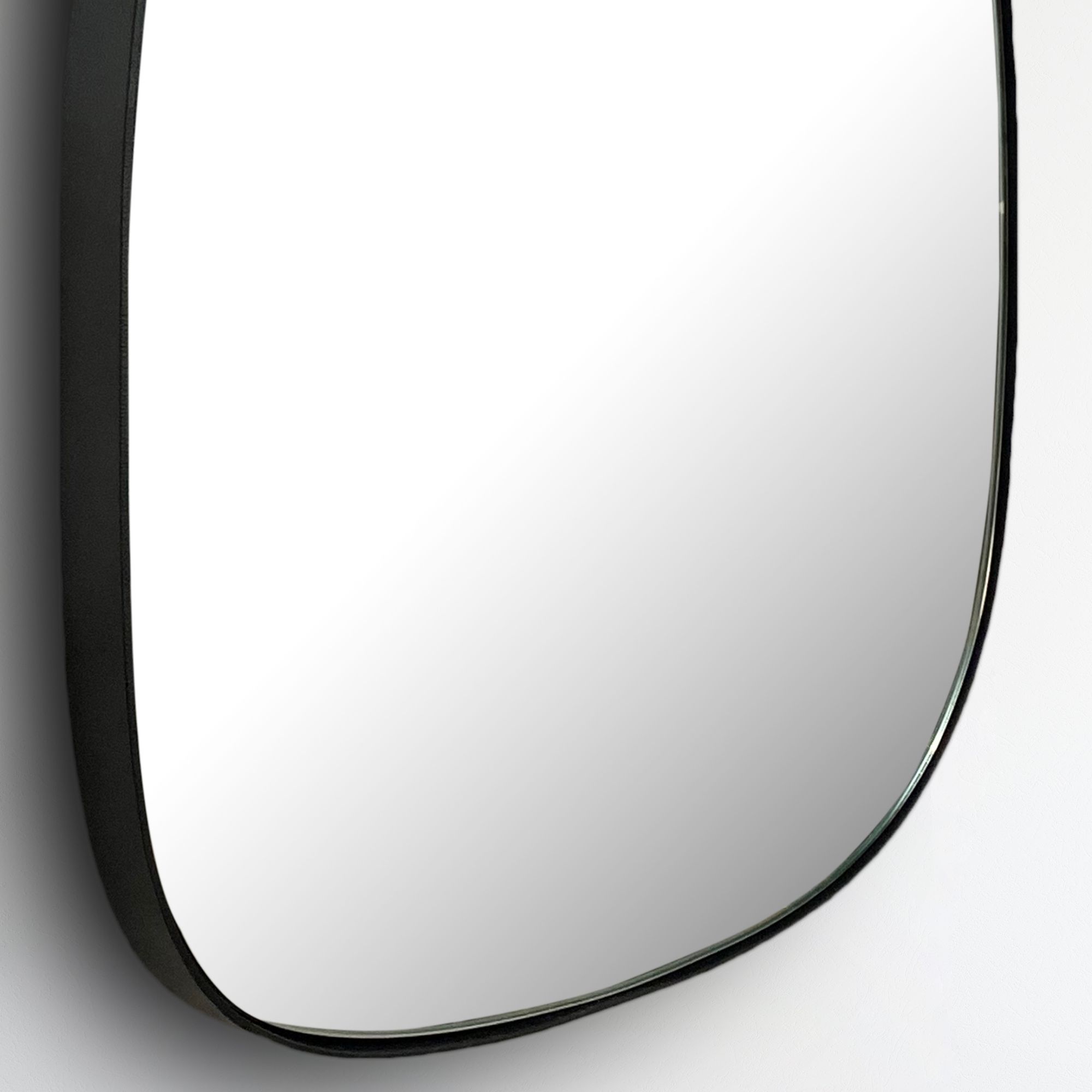 Wandspiegel Risor Schwarz 53 × 2,5 × 60 cm