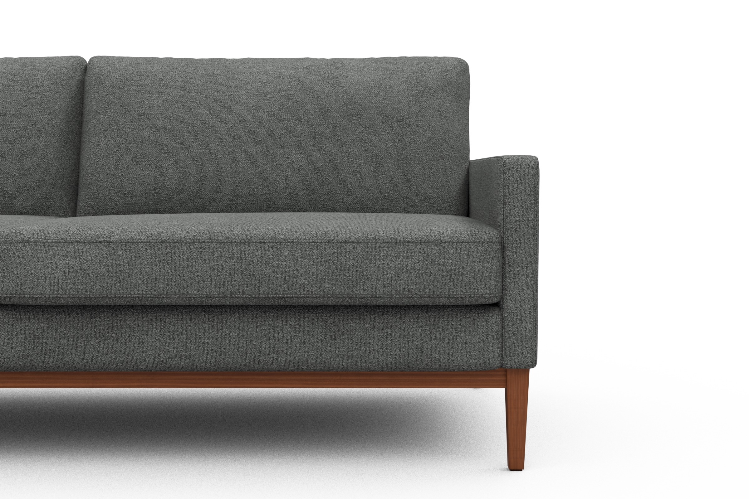 Sofa Bodo 3-Sitzer Boucle-Ash-Grey