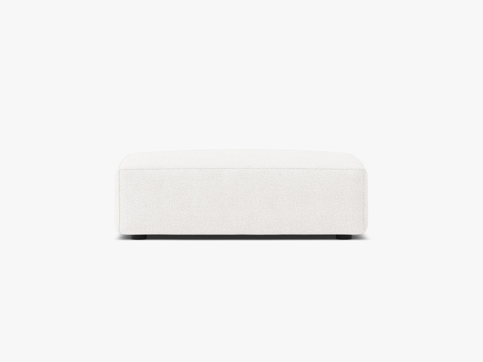 Micadoni Hocker Jodie 1-Sitzer Boucle Baloo Weiß