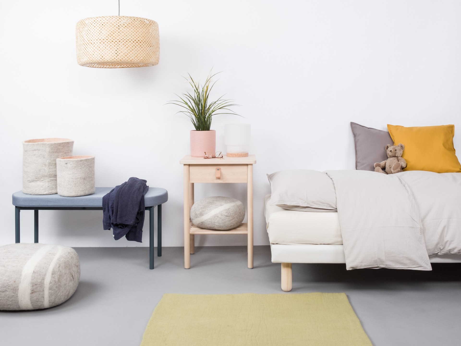 myfelt Pitt Filzteppich - 90x130 cm