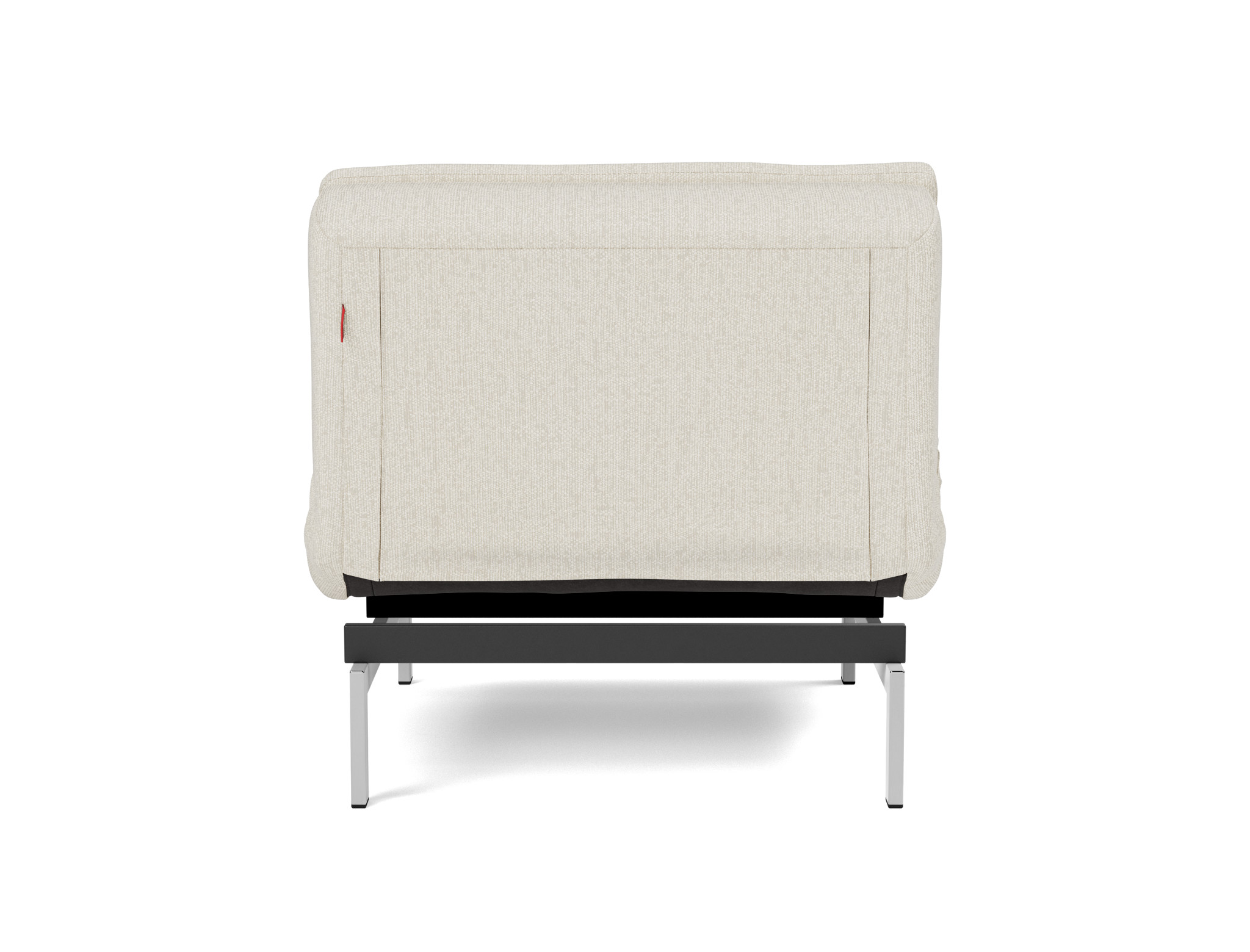 Sessel Dublexo Boucle Skandi 531-Off-White Beine Chrom