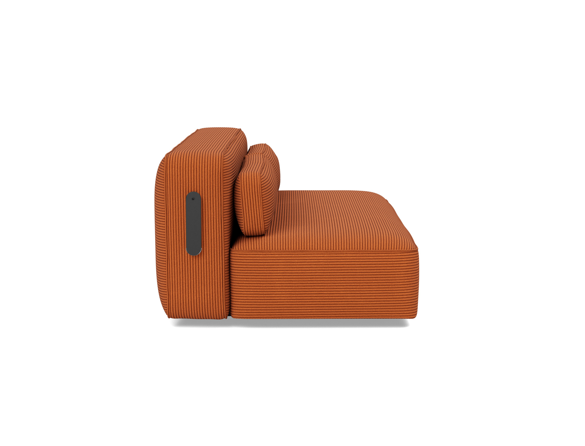 Schlafsofa Yonata Kord Corduroy 595-Burnt-Orange