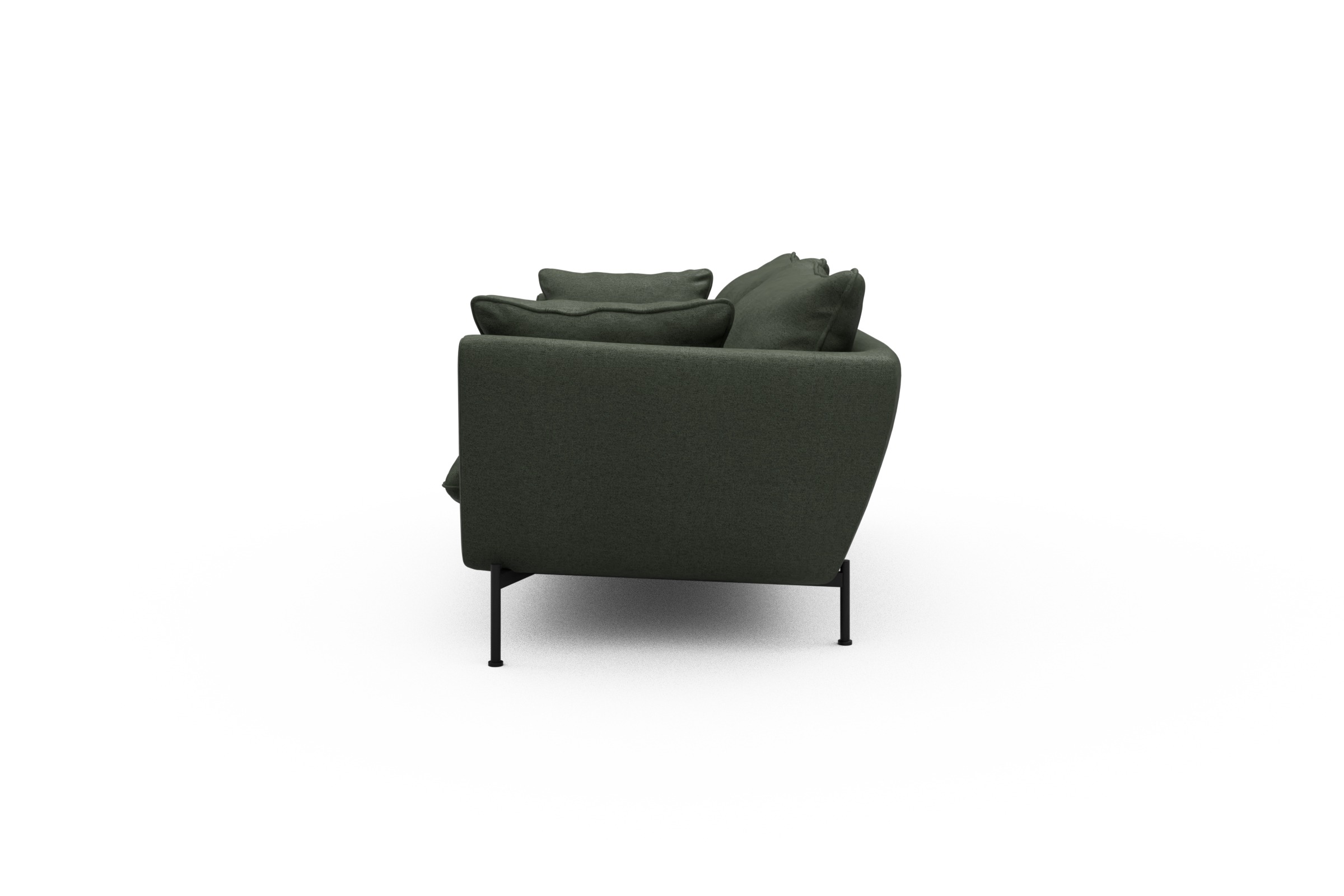 Sofa Anton PREMIUM 2-Sitzer Denari-Forest-Green