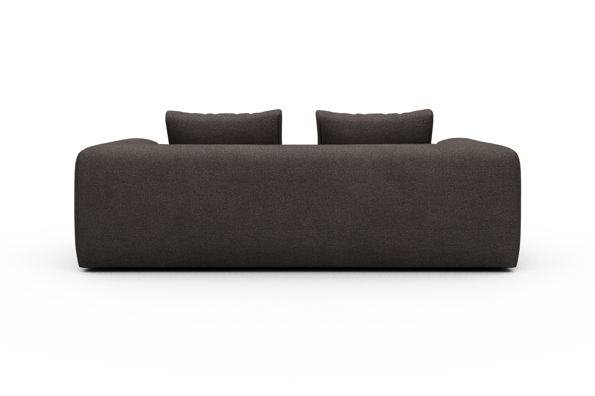 Sofa Fred 3-Sitzer Boucle-Taupe