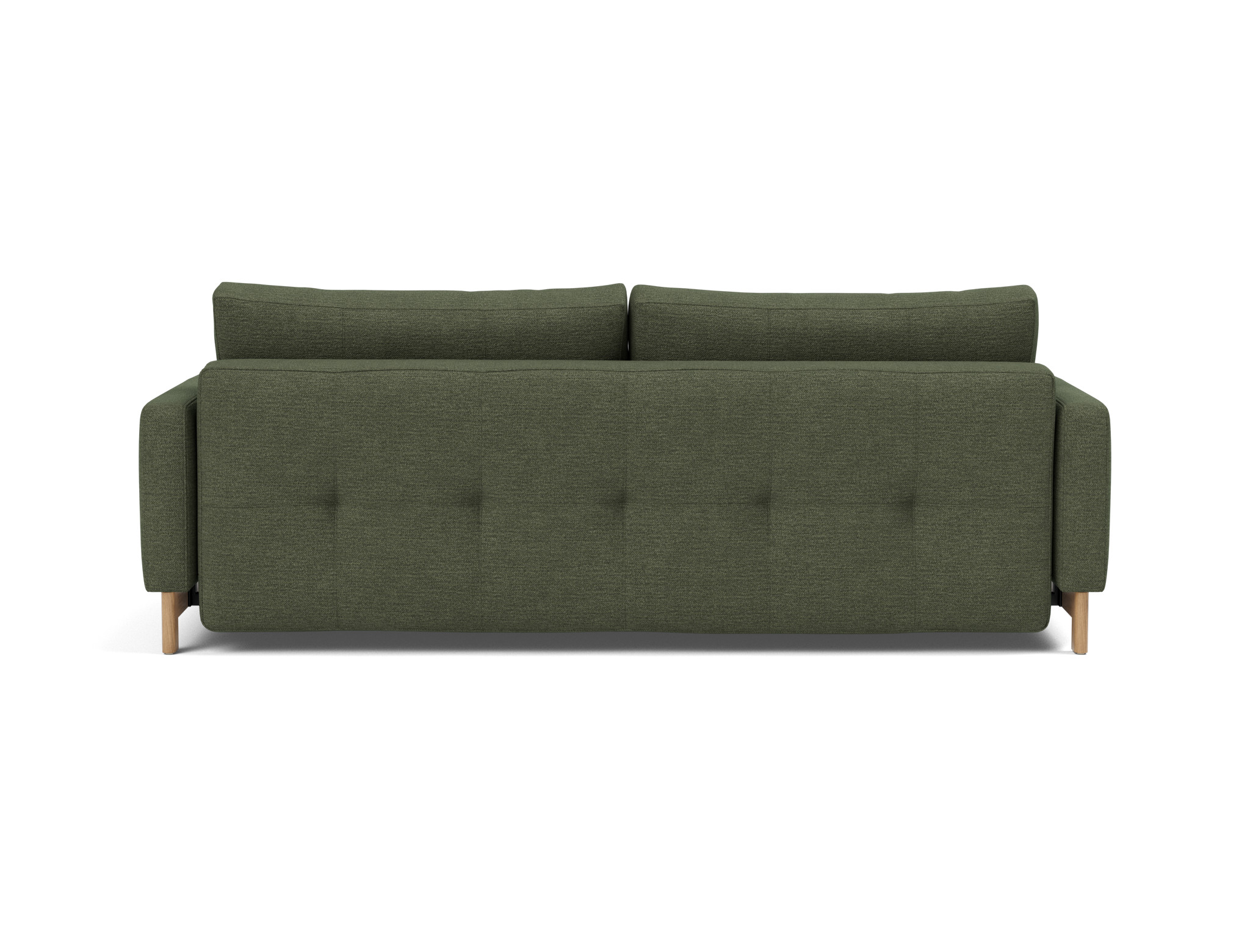 Schlafsofa Pyxis D.E.L. Strukturierter Stoff Taura 353-Forest