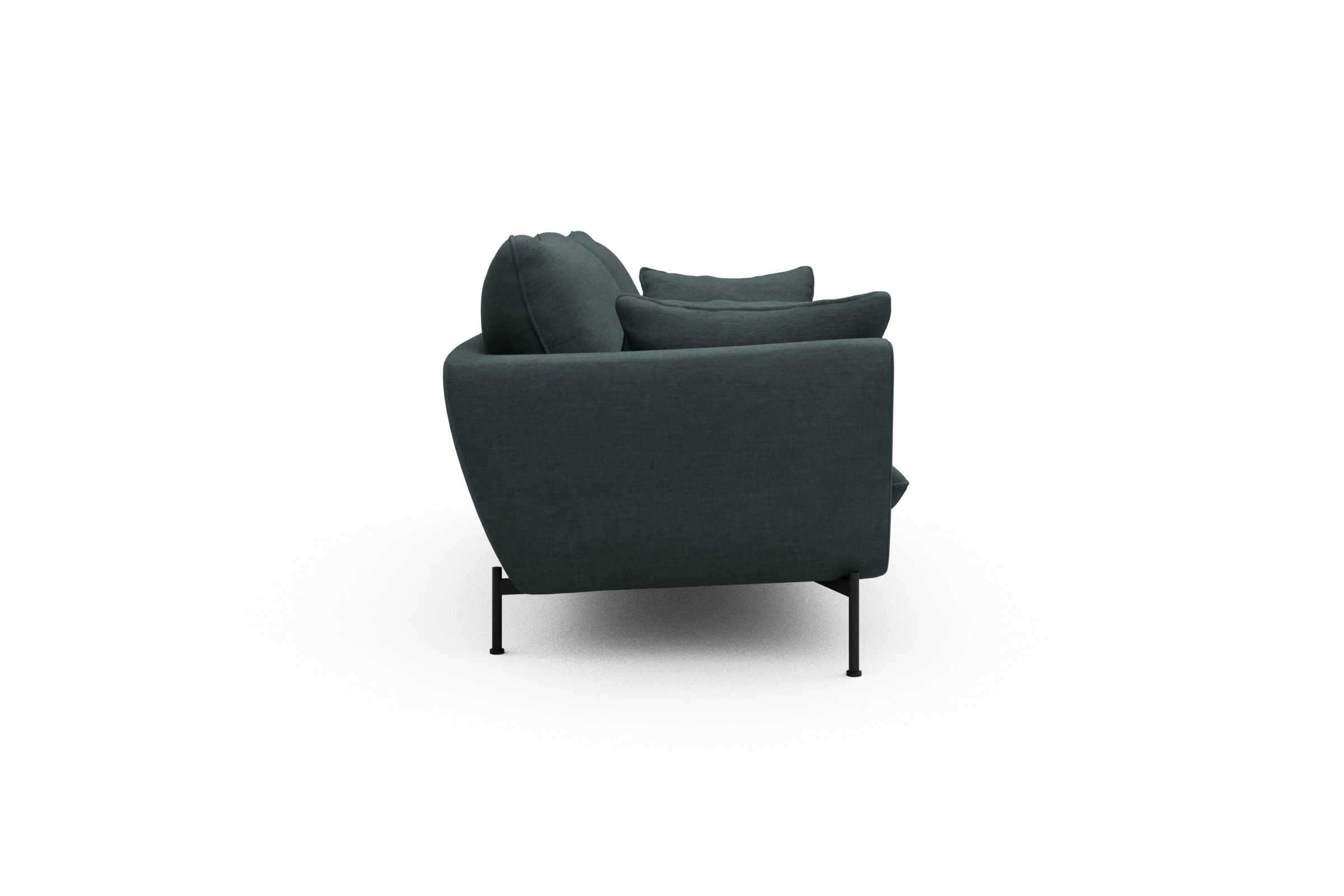 Sofa Anton 3-Sitzer Vivus-Blue