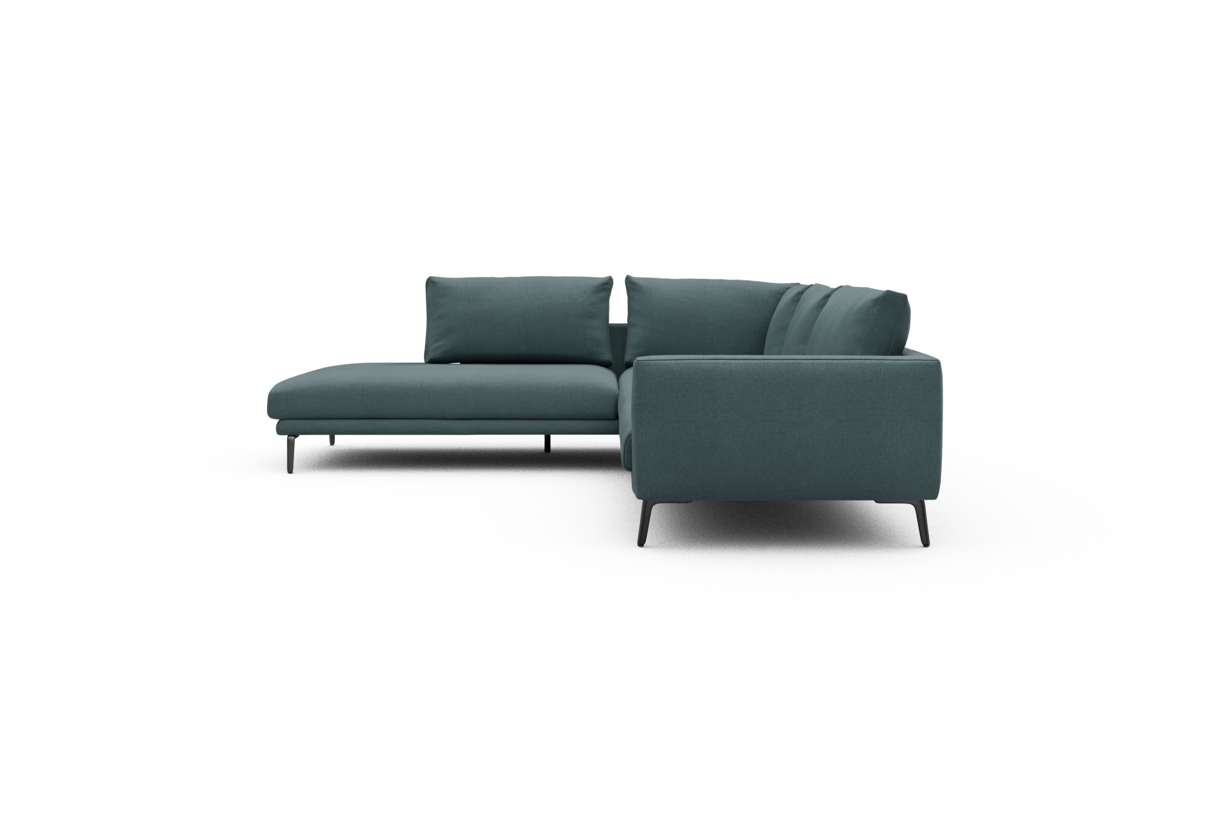 Ecksofa Karl Relax-Ecke links mit 2,5-Sitzer Satya-Niagara