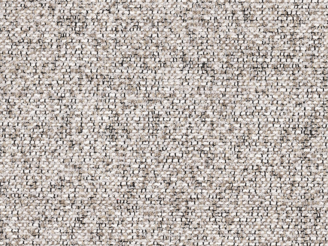 Micadoni Symmetrisches Ecksofa Eden 4-Sitzer Rechts Strukturierter Stoff Beige Melange