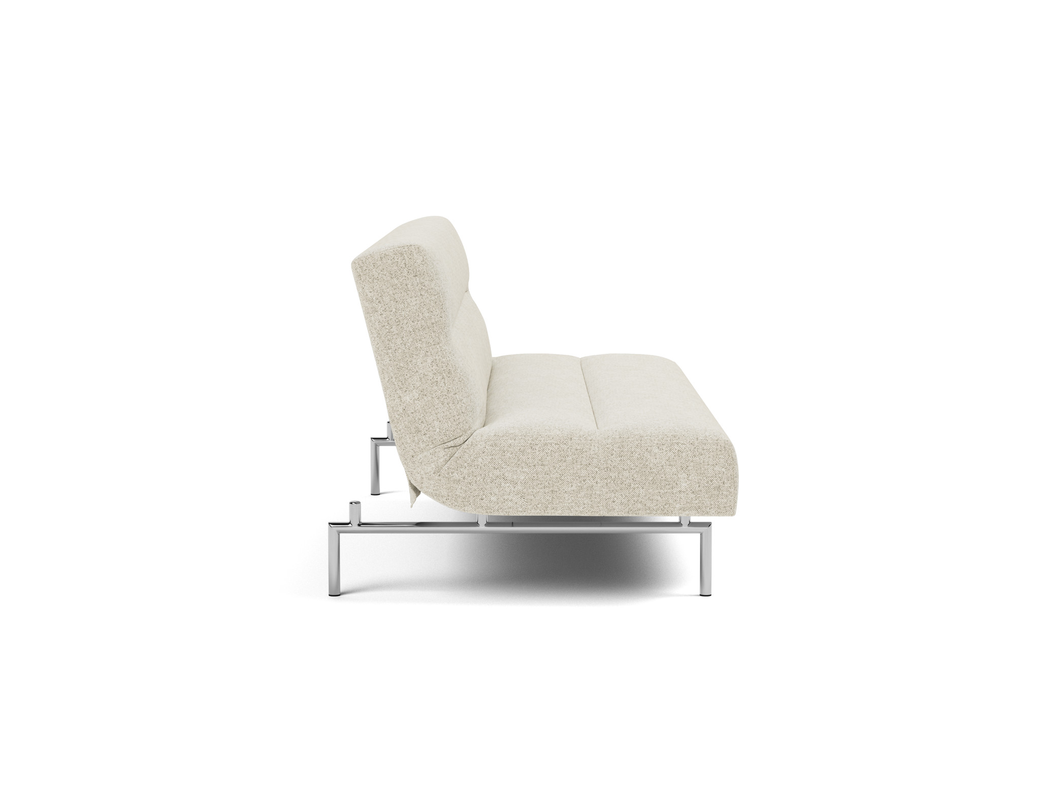 Schlafsofa Jillis Strukturierter Stoff Taura 357-Off-White