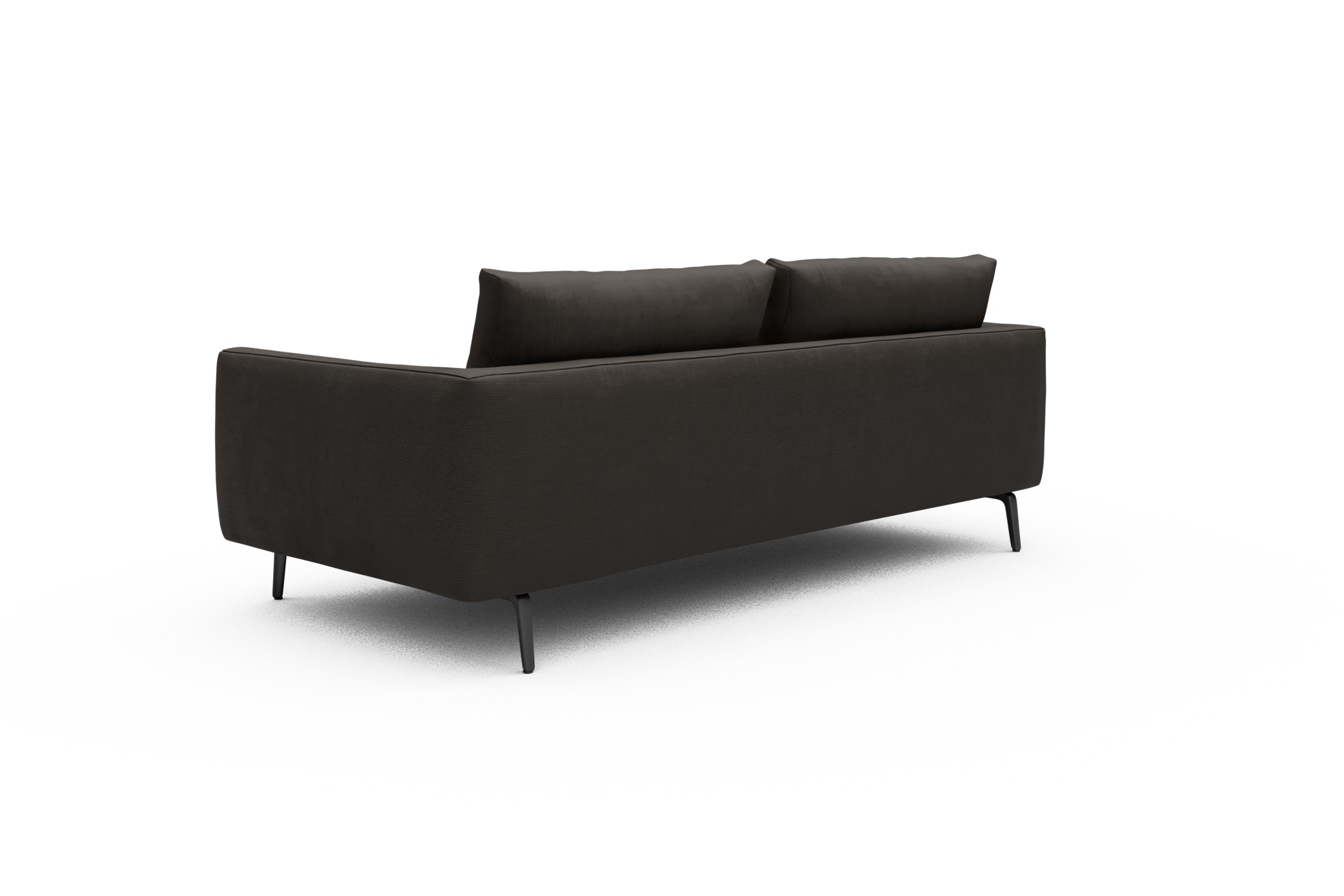 Sofa Karl 3-Sitzer Cordufine-Taupe
