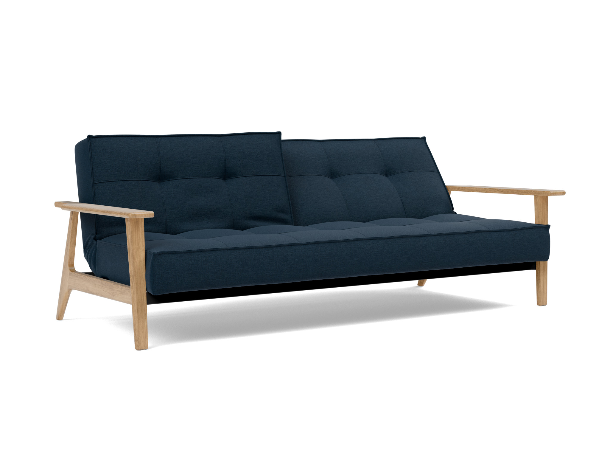 Schlafsofa Splitback Frej Flachgewebe Mixed Dance 528-Blue