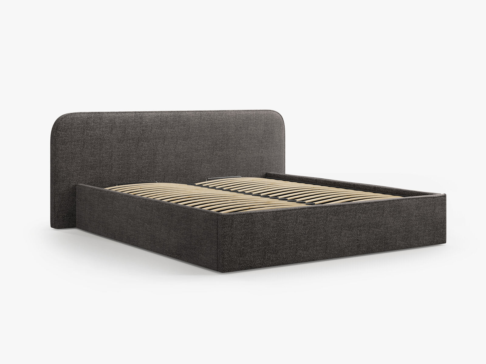 Micadoni Bett Elizabeth Boucle Anthrazit 140x200