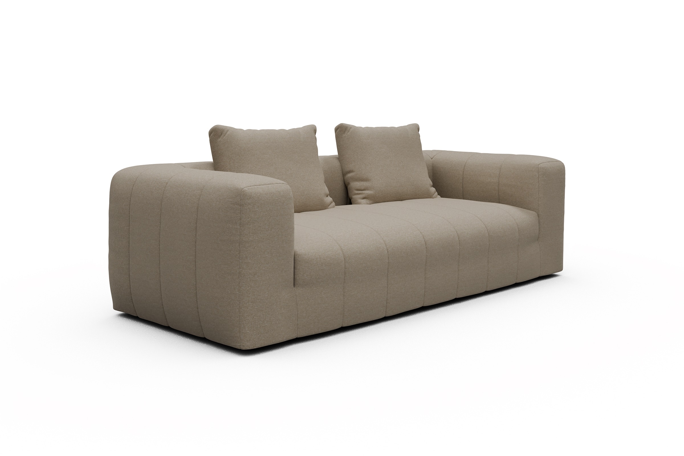Sofa Hugo 3-Sitzer Satya-Natural