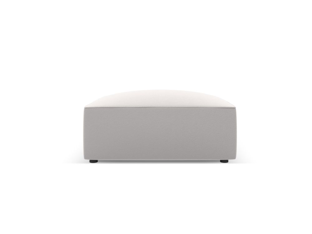 Cosmopolitan Design Pouf Siena Kunstleder Pacifico Hellgrau