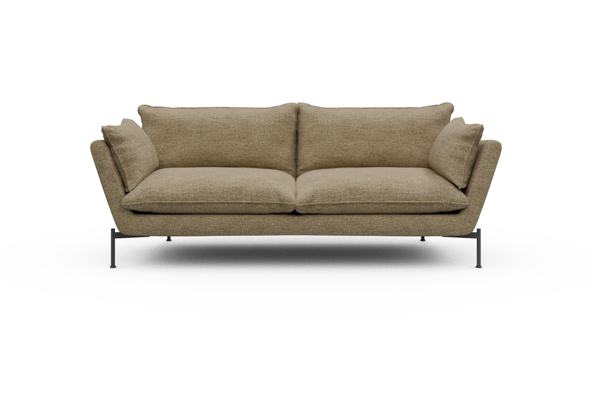 Skandi Home Sofa Anton PREMIUM 3-Sitzer Carreno-Silician-Yellow moebelfaktor