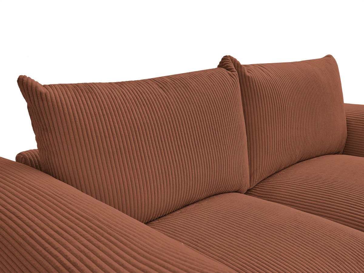 Bobochic Ernest Sofa 2-Sitzer Cordsamt Orange