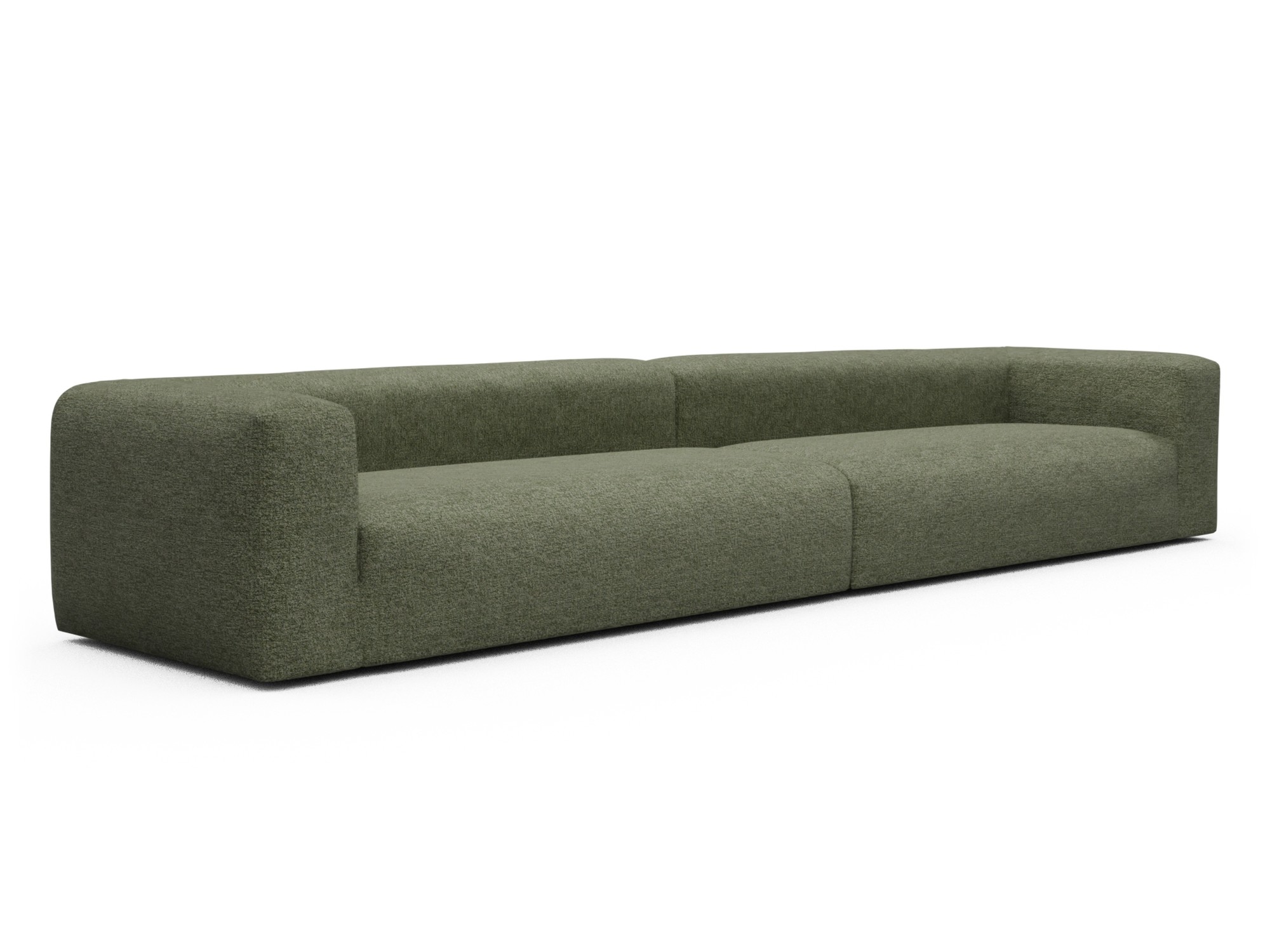 Skandi Home Modulares XXL Sofa Fred 5-Sitzer Carreno-Vivid-Green moebelfaktor