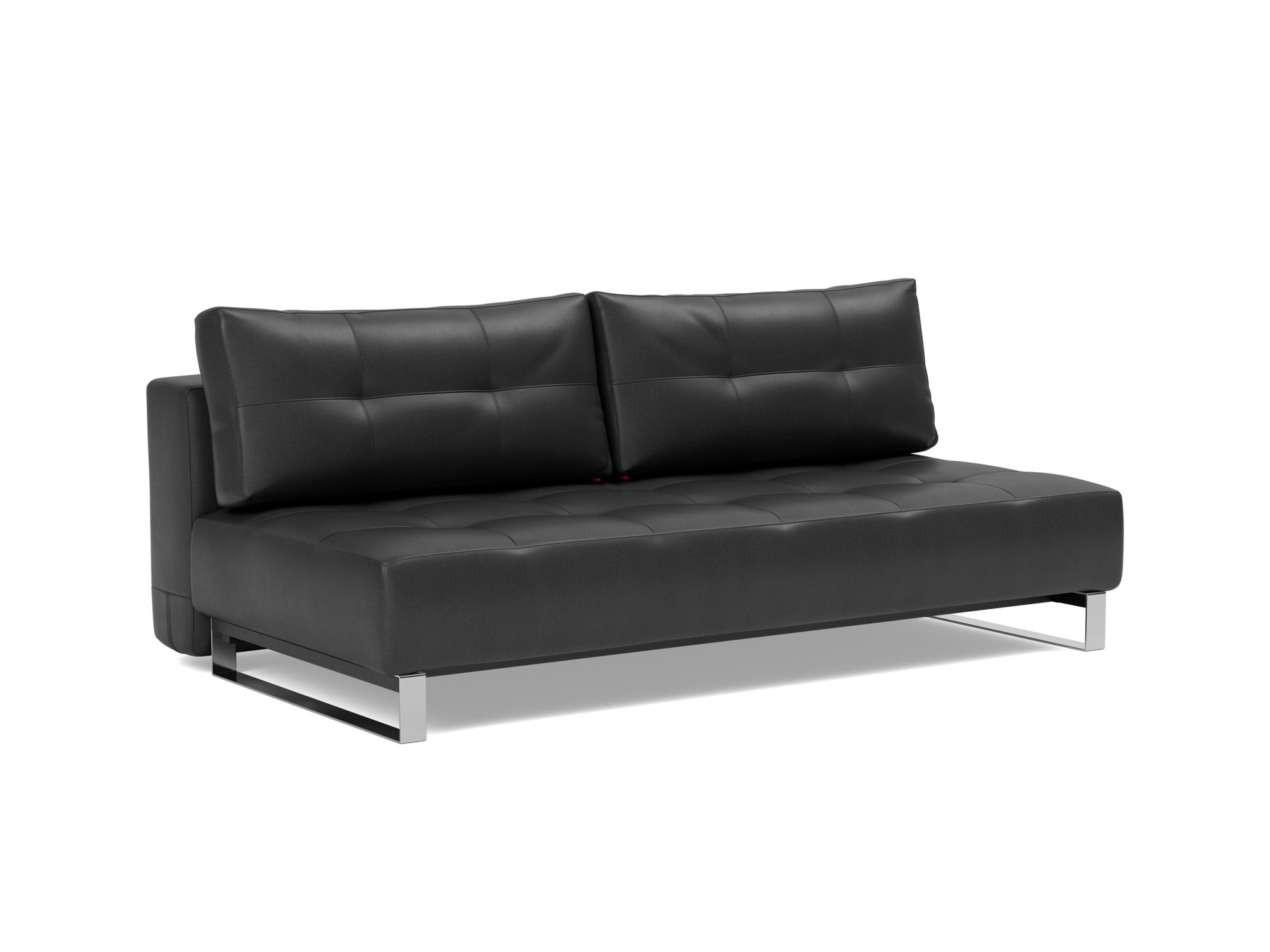 Schlafsofa Supremax D.E.L. Lederoptik Faunal 550-Black
