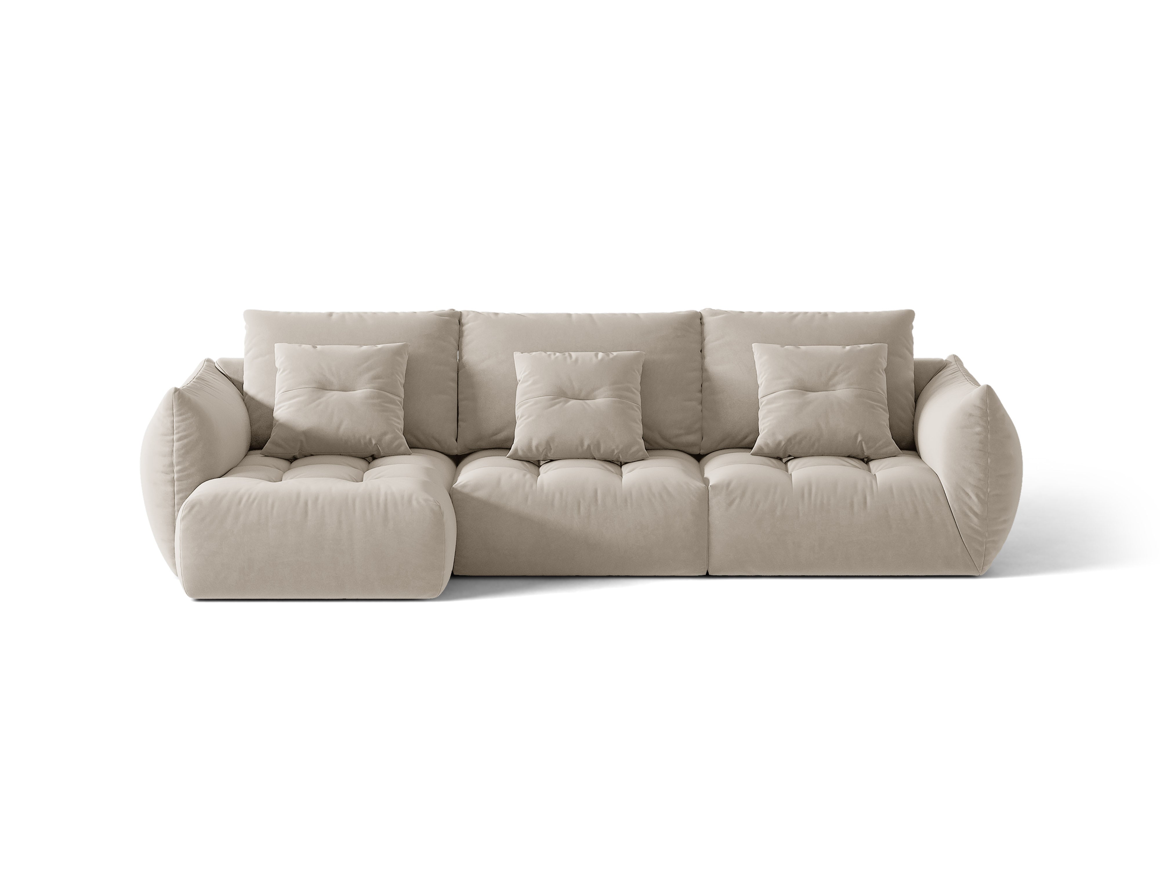 Micadoni Bloom Ecksofa 6-Sitzer