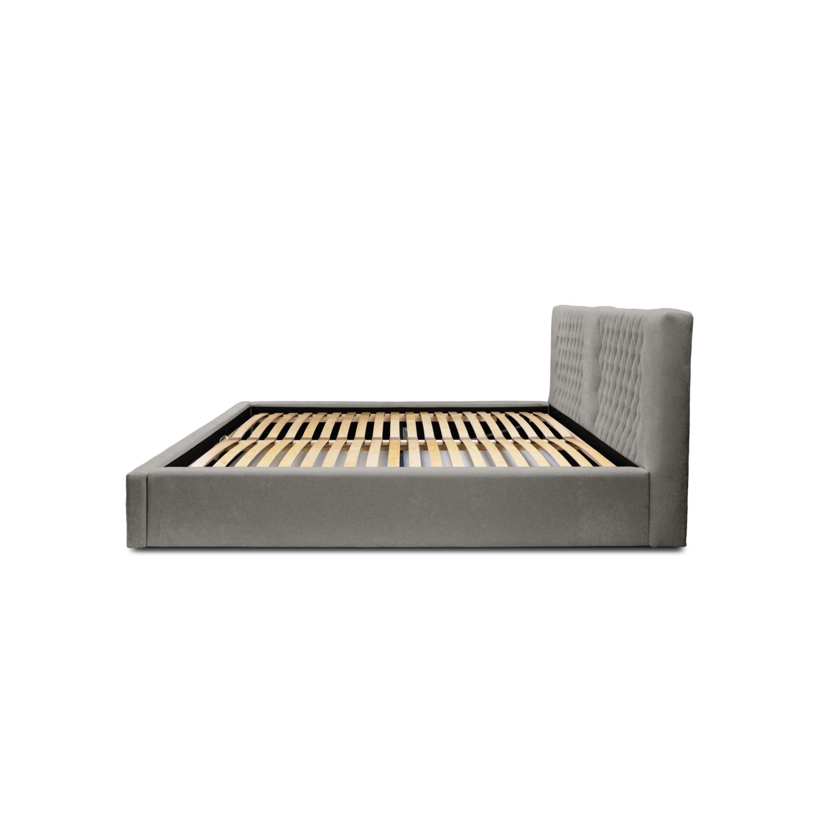 Polsterbett Orio Chenille 140x200 mit Holzrahmen Ditra-New 15