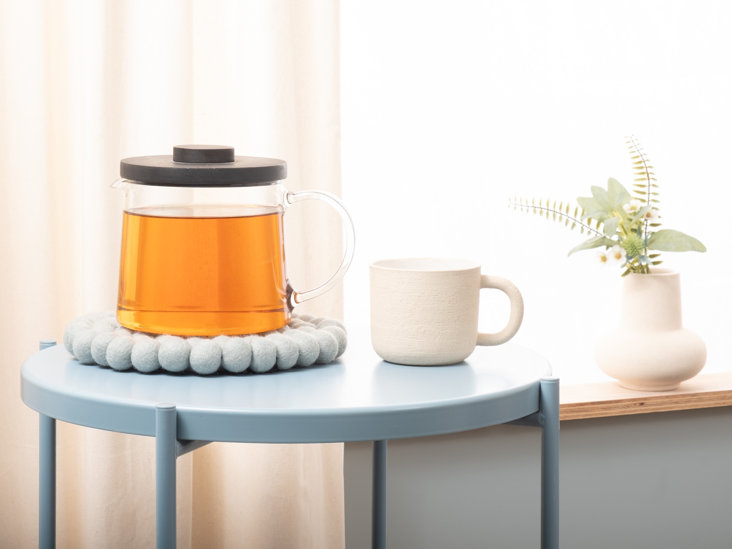 myfelt Liv Topfuntersetzer Hellblau Ø 20 cm
