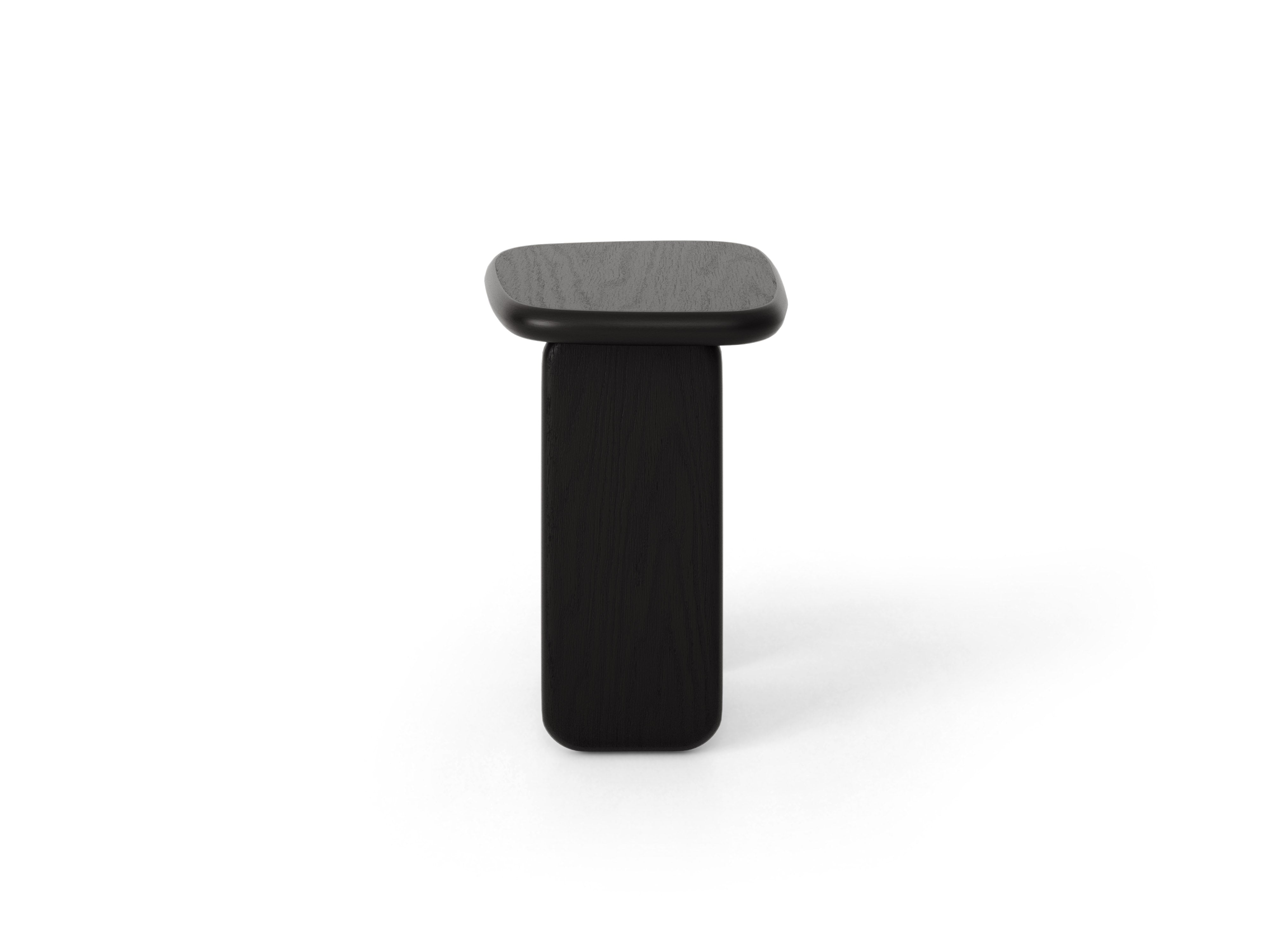 Micadoni Lana Kaffeetisch 37 cm Schwarze Eiche