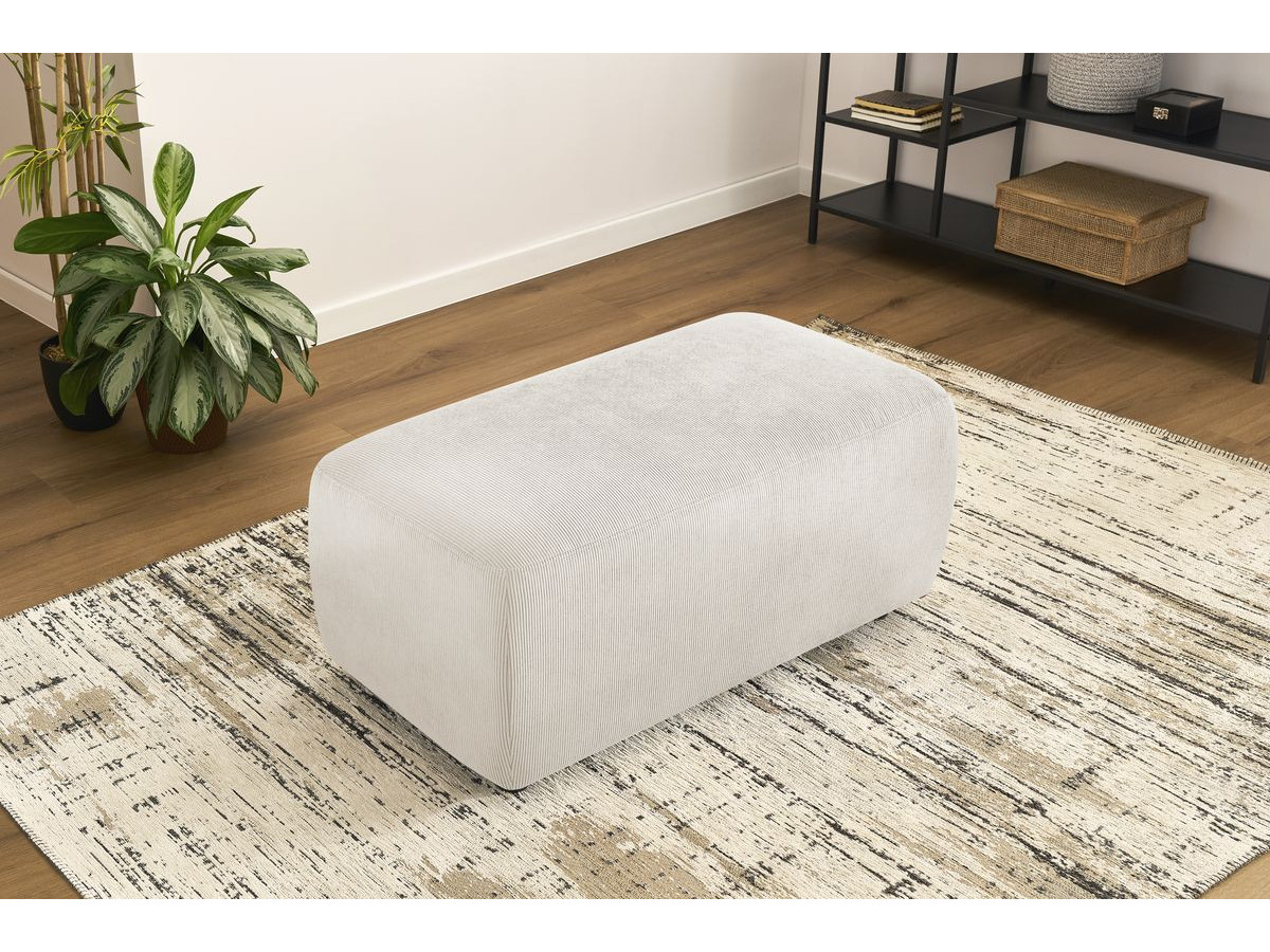 Bobochic Enjoy Pouf Cordsamt Beige