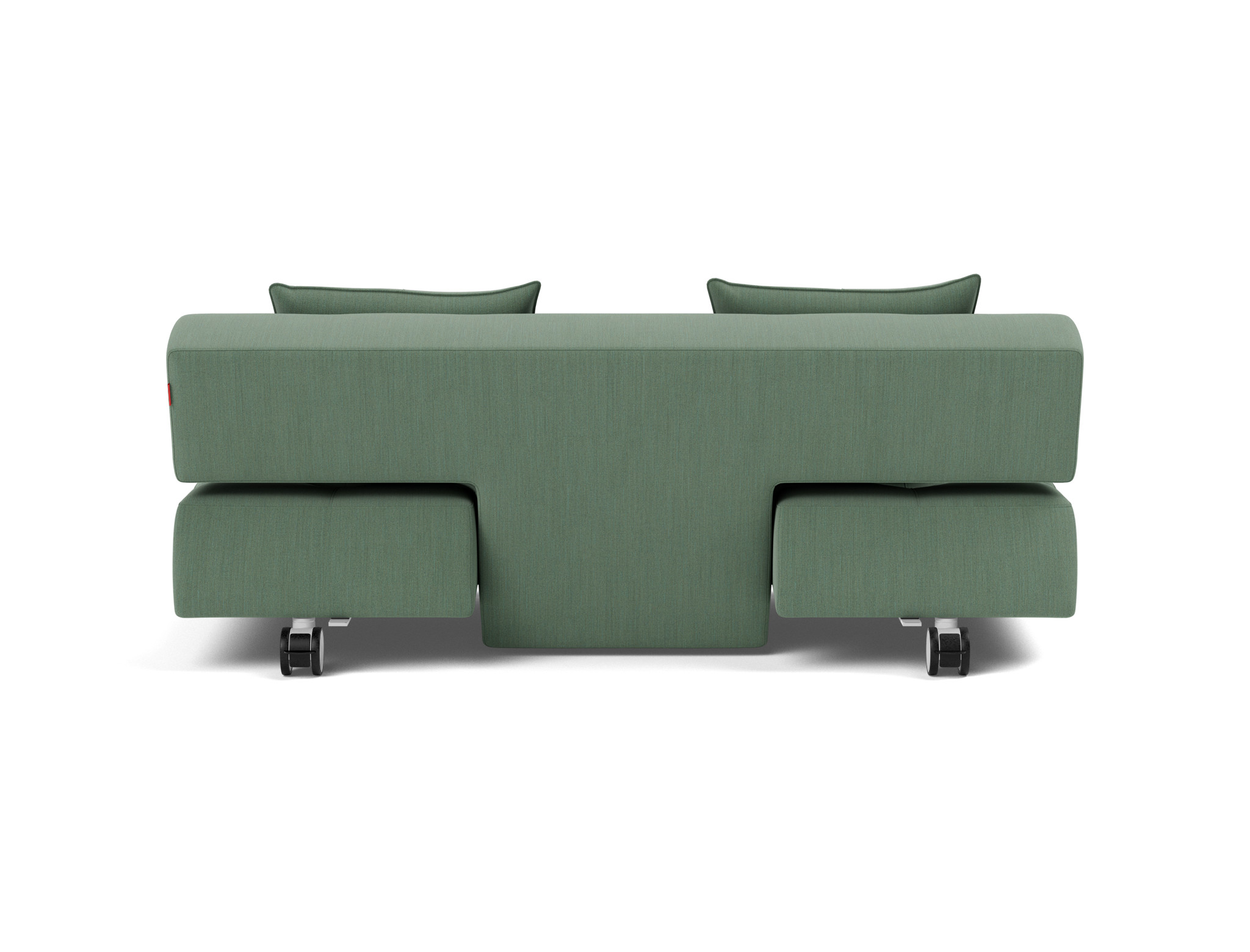 Schlafsofa Long Horn D.E.L. Flachgewebe Elegance 518-Green