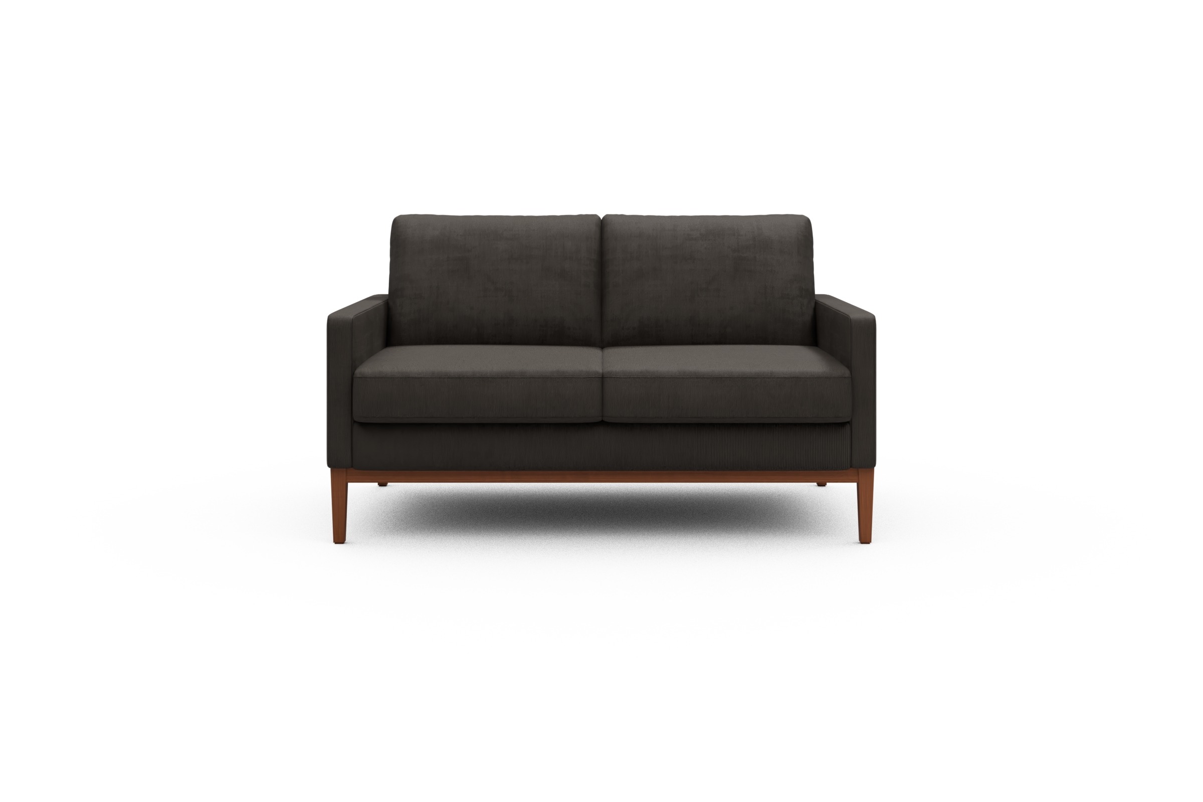 Skandi Home Sofa Bodo 2-Sitzer Cordufine-Taupe moebelfaktor