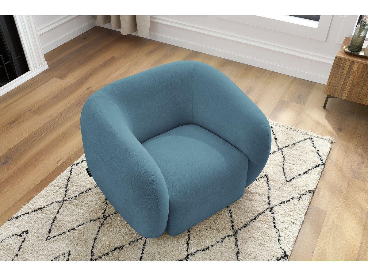 Bobochic Celine Sessel Stoff Hellblau