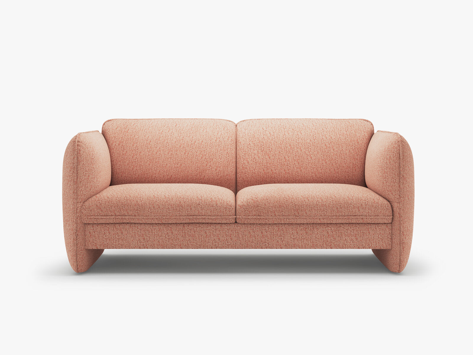 Micadoni Georgia Sofa 2-Sitzer Chenille SILENCIO Rosa