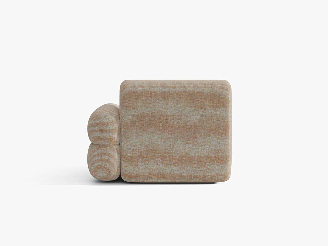 Micadoni Neo Sofamodul Rechts Chenille SILENCIO Sand