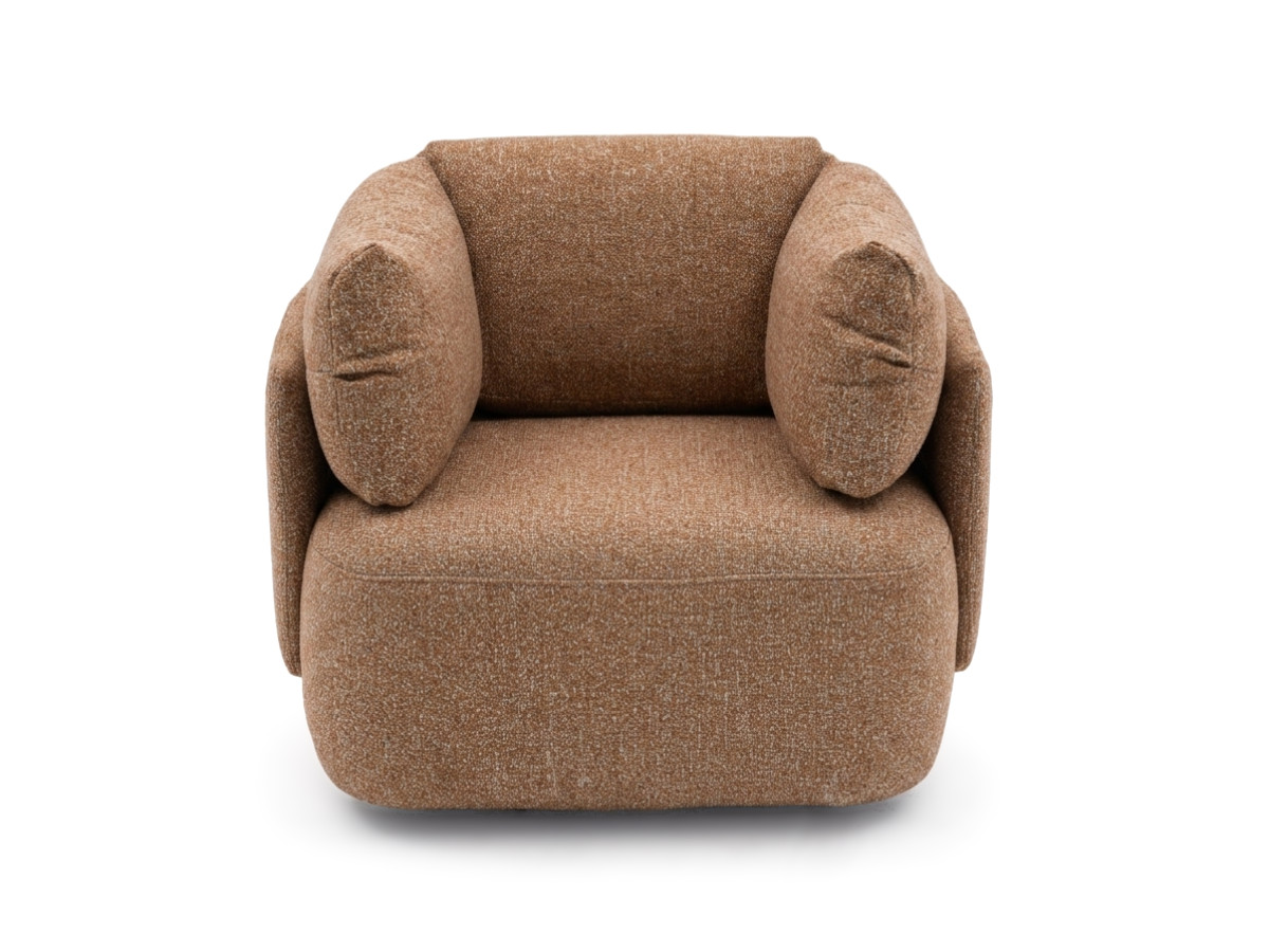Bobochic Mario Sessel Melange-Stoff Orange