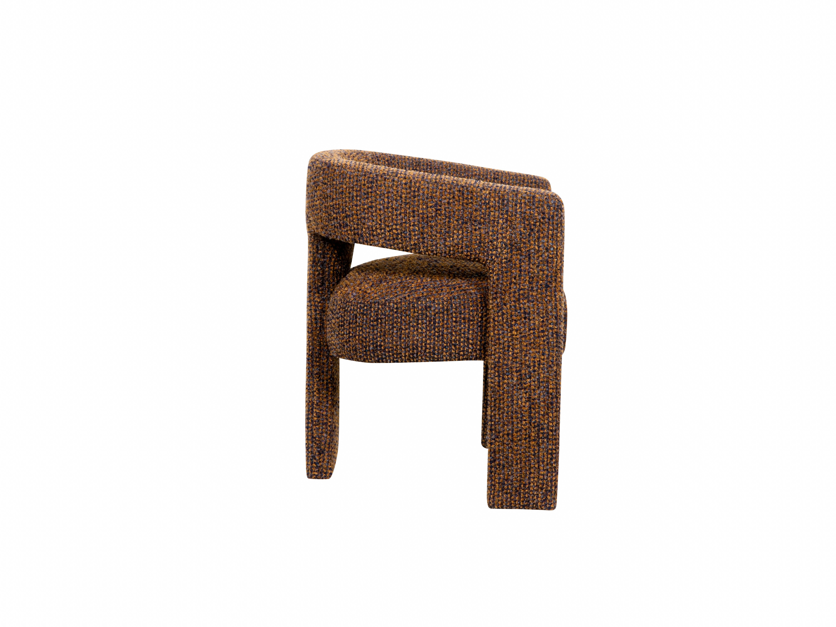 Livin Hill Gepolsterter Stuhl mit Armlehne Leith Zimt LET71NC