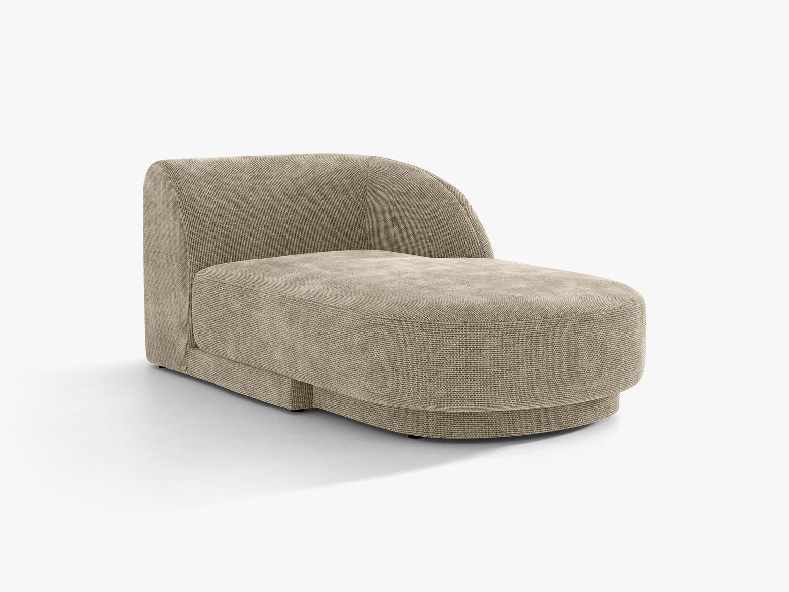 Micadoni Modul Miley 2-Sitzer Rechts Chenille Haga Beige