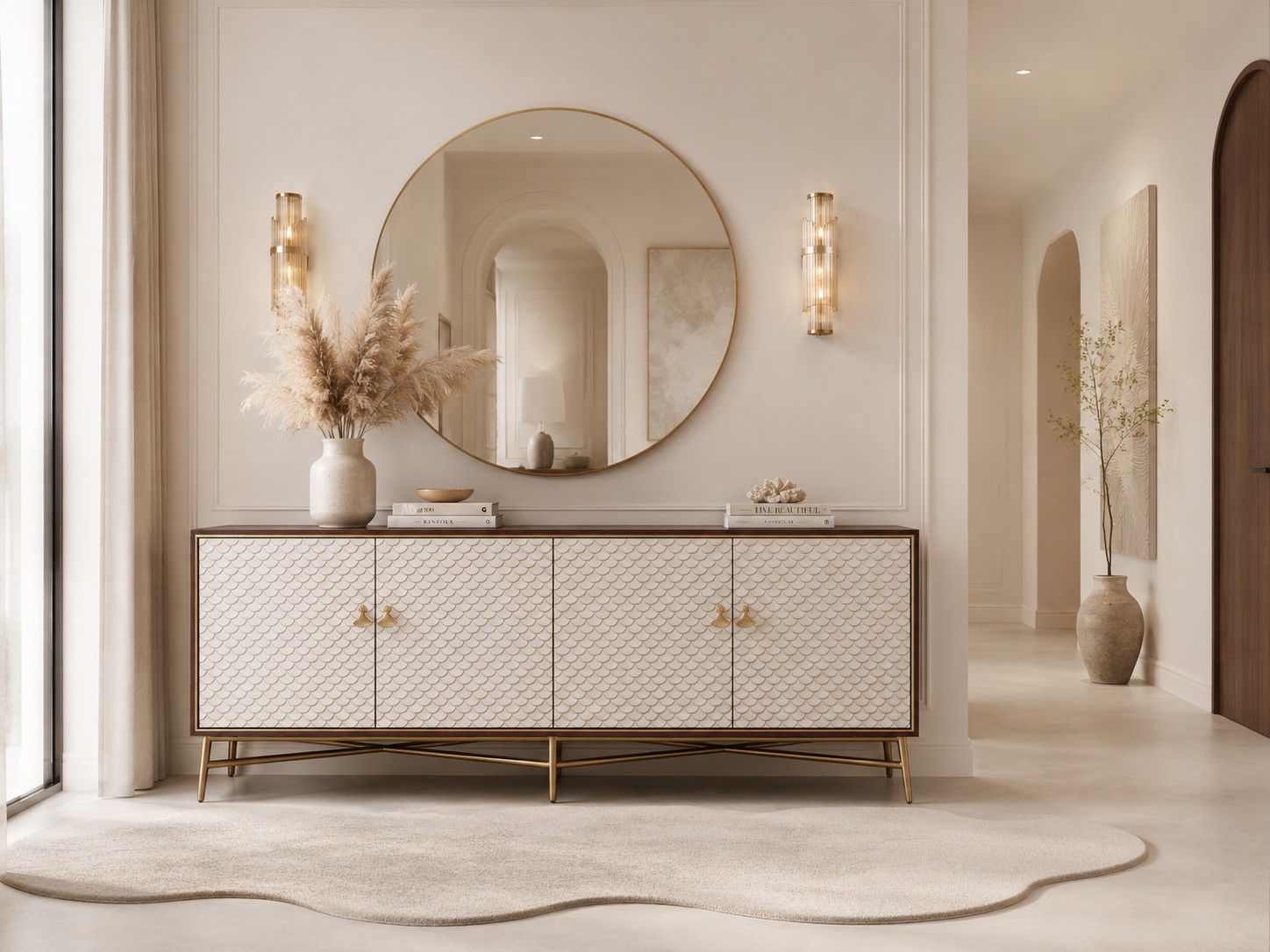 Livin Hill Sideboard Stilig Walnuss