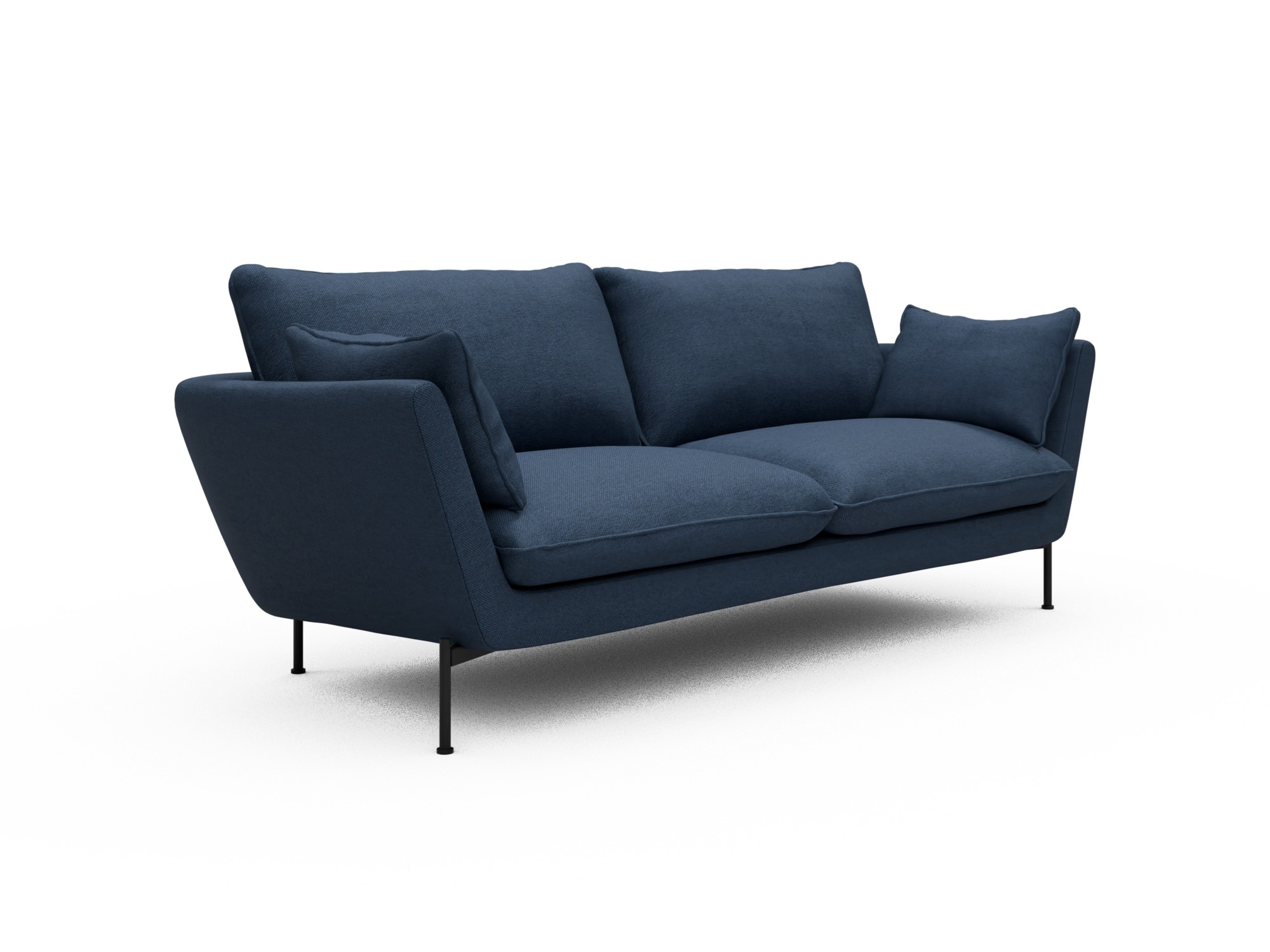Skandi Home Sofa Anton 3-Sitzer Weda-Blue moebelfaktor