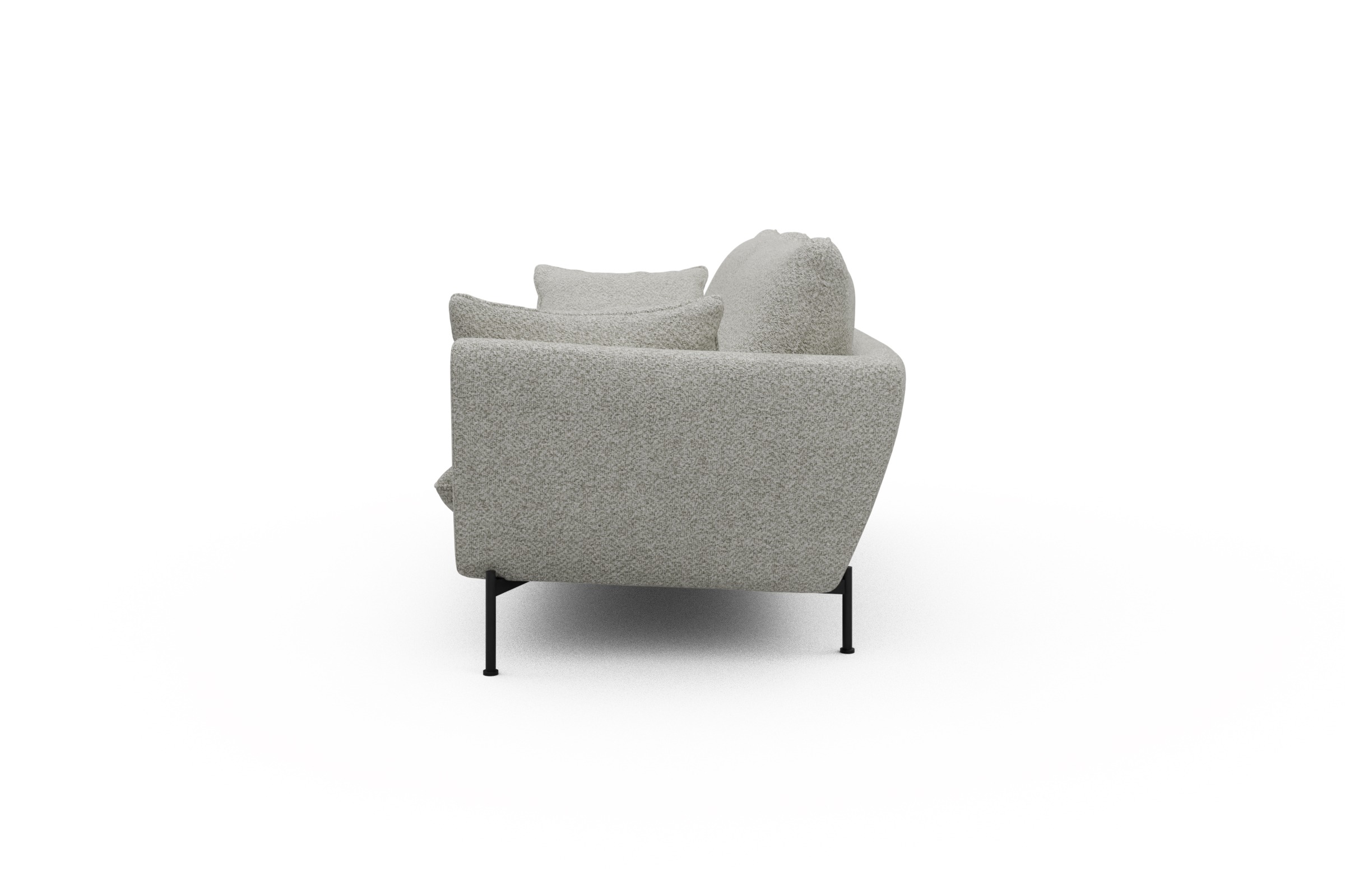 Sofa Anton 3-Sitzer Vanora-Warm-Sand