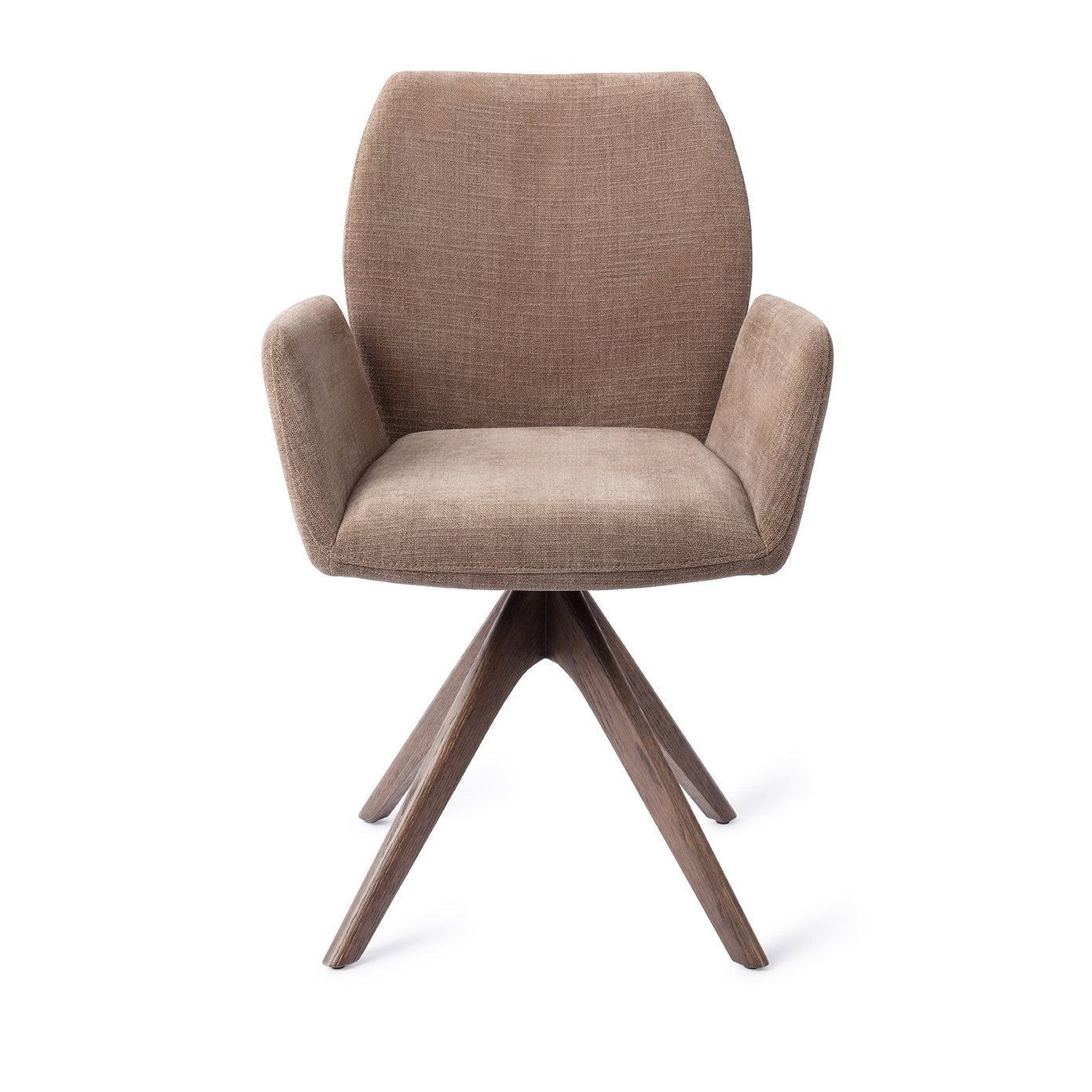 Jesper Home Esszimmerstuhl Misaki Mocha Mist Revolve Eiche Walnuss
