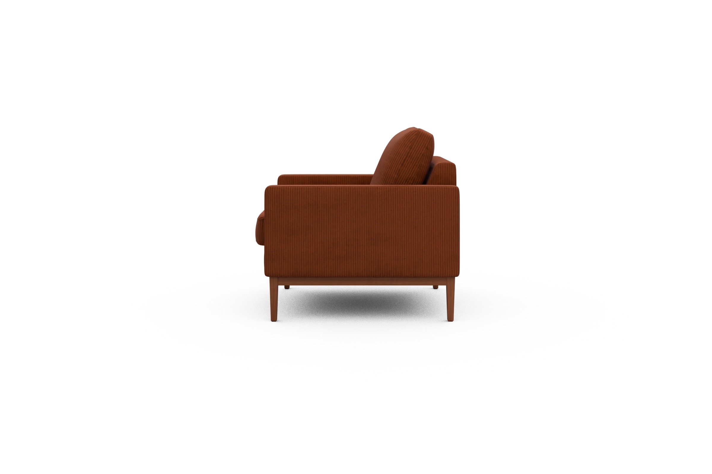 Sessel Bodo Corduroy-Burnt-Orange