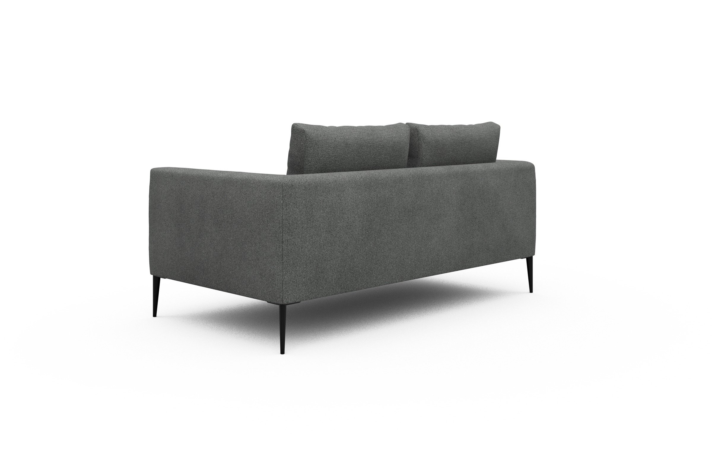 Sofa Paul 2-Sitzer Boucle-Ash-Grey