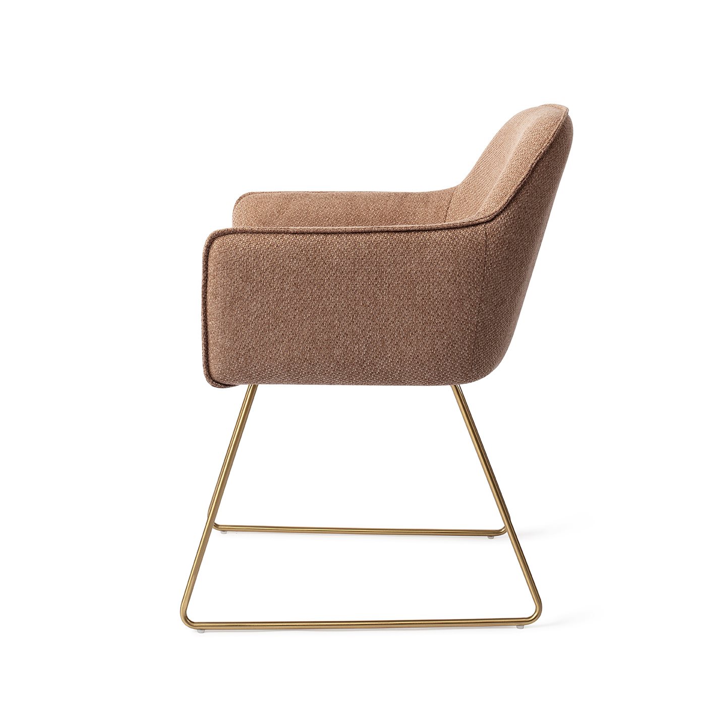 Jesper Home Esszimmerstuhl Hofu French-Toast Slide Gold