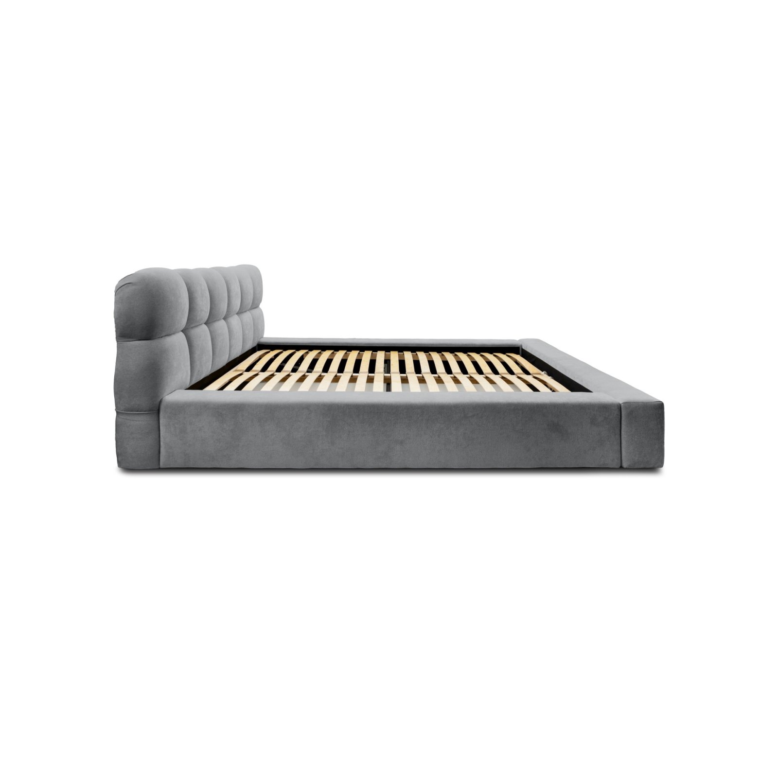 Polsterbett Vento-New Chenille 180x200 mit Metallrahmen Ditra-New 16