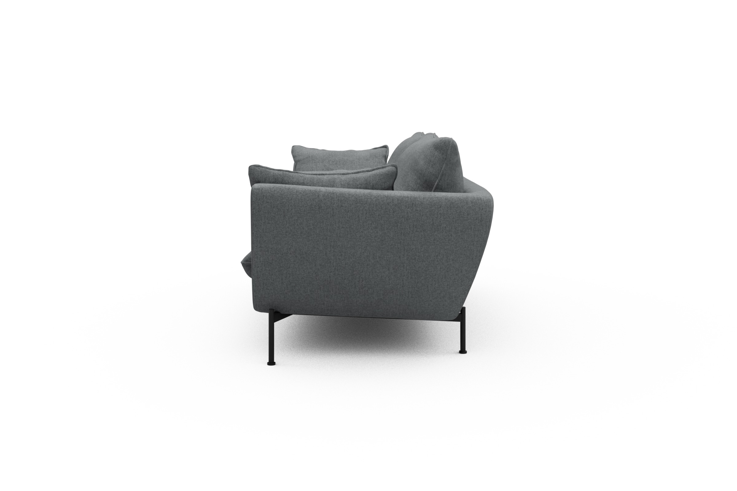 Sofa Anton 2-Sitzer Casone-Gravel-Grey