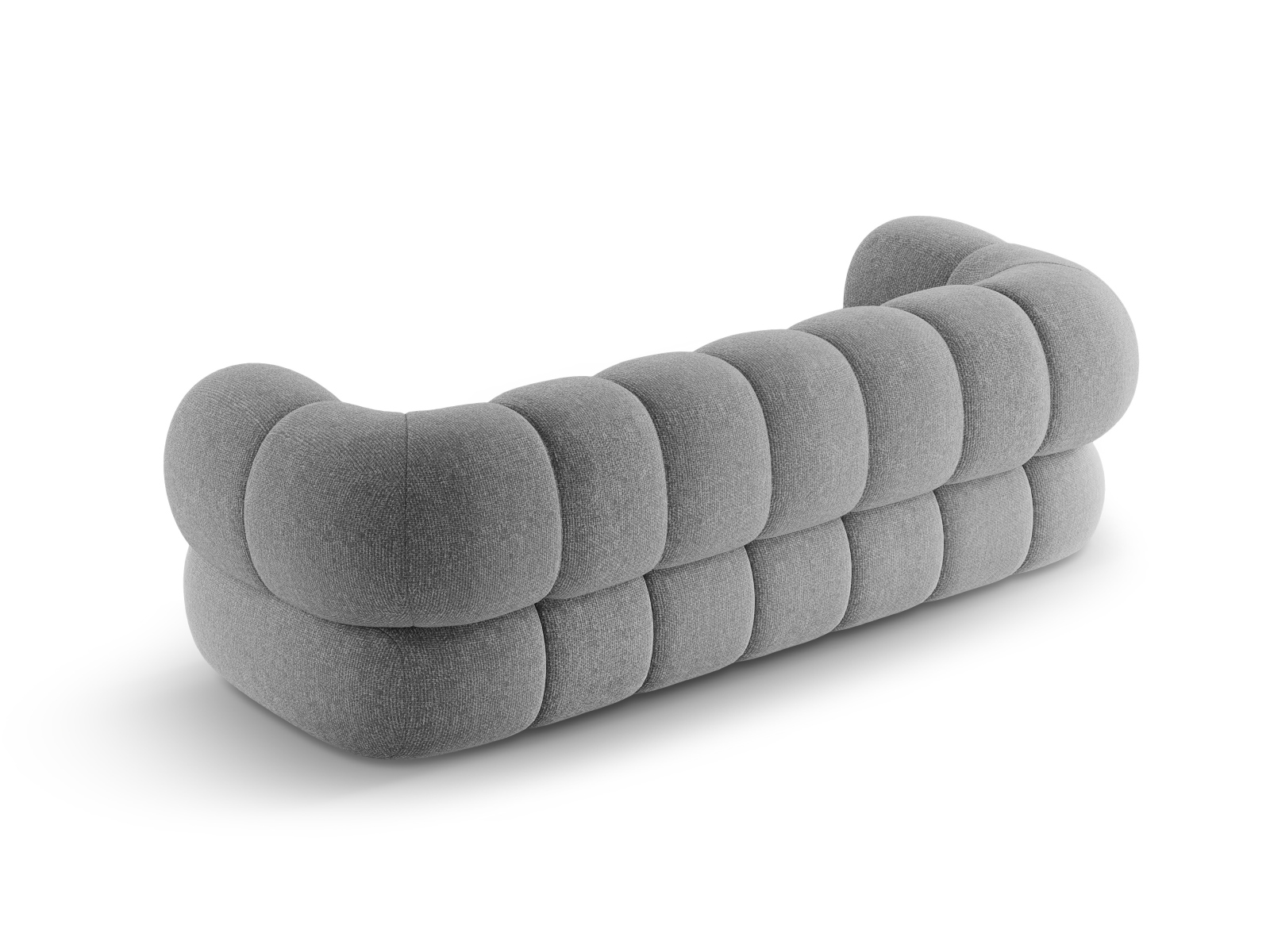 Cosmopolitan Design Sofa Koge 3-Sitzer Chenille Eden Marineblau