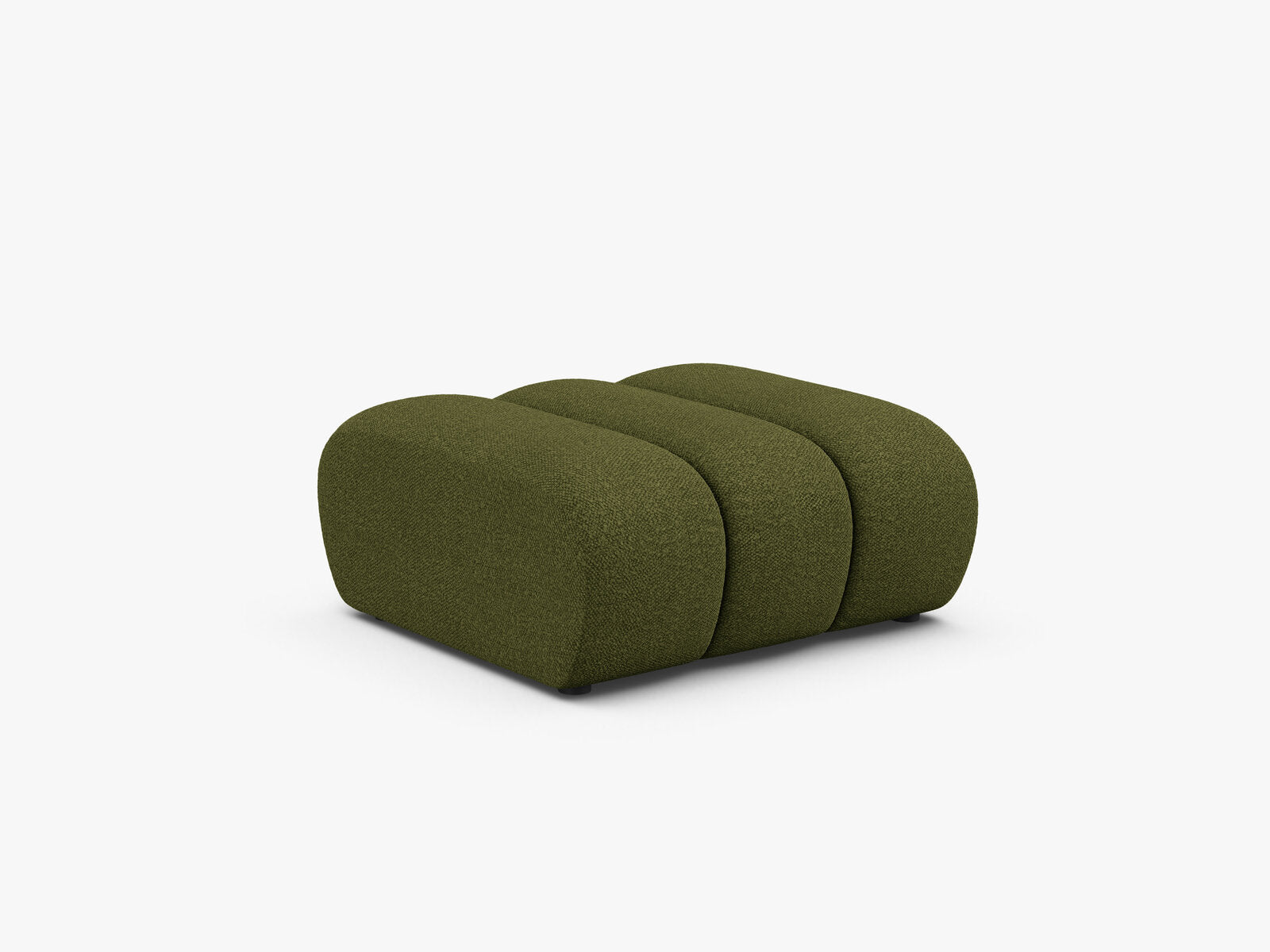 Micadoni Hocker Lupine Boucle Baloo Dunkel-Olivgrün
