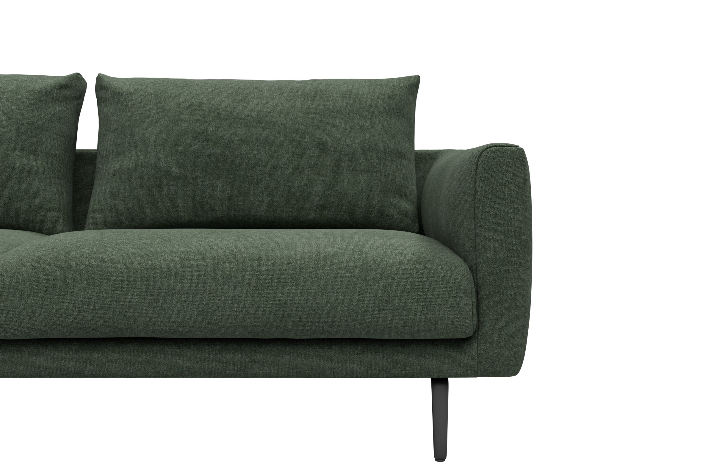 Sofa Karl 3-Sitzer Casone-Forest-Green