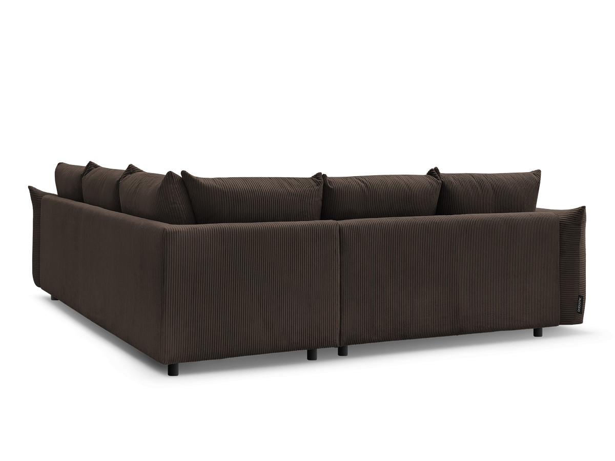 Bobochic Ernest Ecksofa Cordsamt Braun