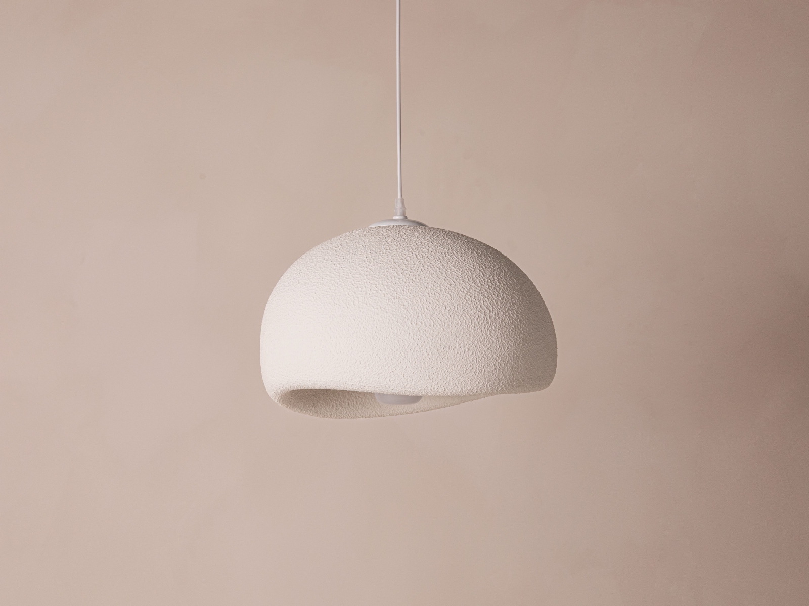 Micadoni Edu Pendelleuchte Weiß 40cm